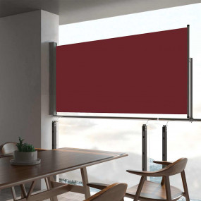 Side Awning Red and grey