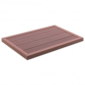 Floor Element Brown Wood plastic composite 40.0 x 24.8 ...