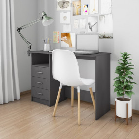 Desk Grey Engineered wood 43.3 x 19.7 x 29.9 in Desk