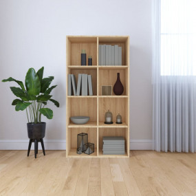Book Cabinet Sonoma Oak Engineered wood Medium Book Cab...
