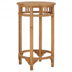Bar Table Teak Solid teak wood Compact Durable Bar Tabl...