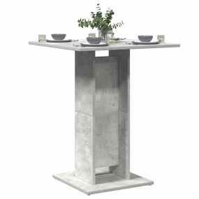 Bistro Table Concrete grey Engineered Wood Medium Durab...