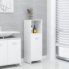 Bathroom Cabinet White Engineered wood Standard Bathroo...