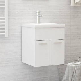 Sink Cabinet White Engineered wood Standard Sink Cabine...