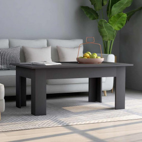 Coffee Table Grey Engineered wood Medium Durable Coffee...