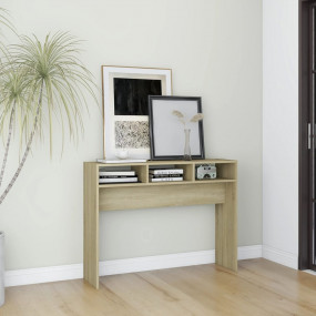 Console Table Sonoma oak Engineered wood 41.3x11.8x31.5...