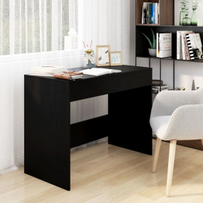 Desk Black Engineered wood 39.8 x 19.7 x 30.1 in Desk