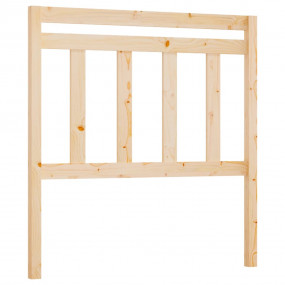 Bed Headboard Natural Wood Solid pine wood (untreated)