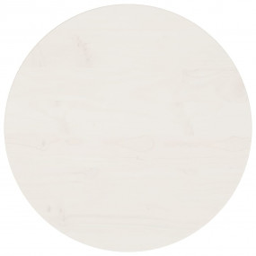 Table Top White Solid pinewood 19.7 in Durable