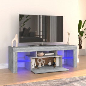 TV Cabinet Gray sonoma Engineered wood 47.2 in TV Cabin...