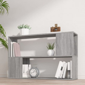 Book Cabinet Grey Sonoma Engineered wood Book Cabinet R...