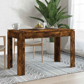 Dining Table Smoked oak Engineered wood Medium Dining T...