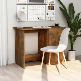 Desk Smoked oak Engineered wood Medium Desk Rectangular