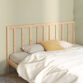 Bed Headboard Natural Pine Solid Pine wood Large Durabl...