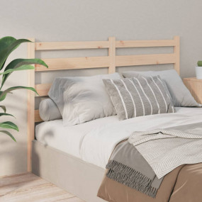 Bed Headboard Natural Solid Pine Wood Medium Decorative...