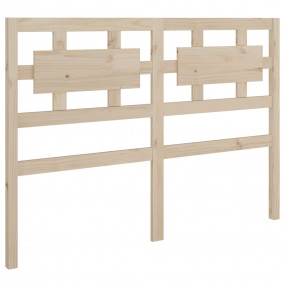 Bed Headboard Natural Pine Solid Pine Wood Standard Dou...