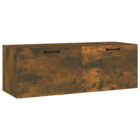 Floating Cabinet Smoked oak Engineered wood Medium