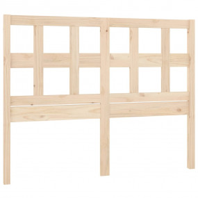Bed Headboard Pine Solid Pine Wood Decorative Inlays He...