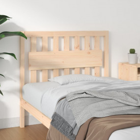 Bed Headboard Natural Pine Solid pine wood