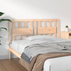 Bed Headboard Natural Pine Solid pinewood (untreated) 5...