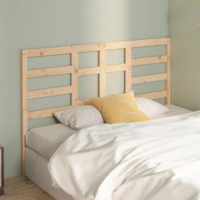 Bed Headboard Natural wood Solid pine wood Standard Dur...