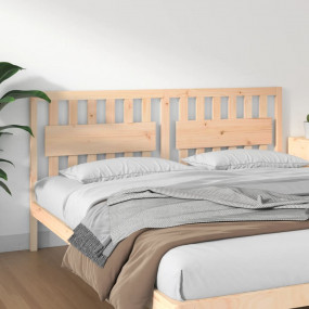 Bed Headboard Natural wood Solid Pine Wood 73.0 x 1.6 x...