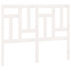 Bed Headboard White Solid pine wood Large Decorative In...