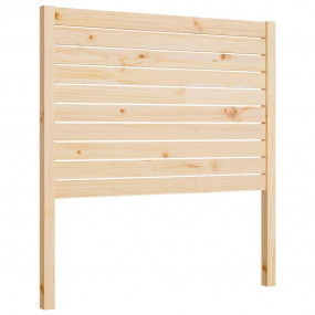 Bed Headboard Natural Wood Solid Pine Wood Decorative D...