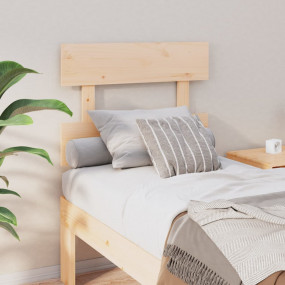Bed Headboard Natural wood Solid pine wood Standard