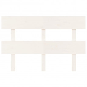 Bed Headboard White Solid pine wood Medium Stylish Desi...