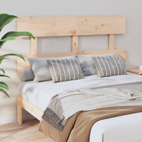 Bed Headboard Wooden Solid Pine Wood Standard for Bed F...