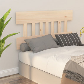 Bed Headboard Natural pine Solid pine wood King Size