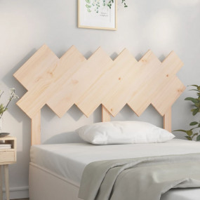 Bed Headboard Natural Wood Solid pine wood 52 x 1.2 x 3...
