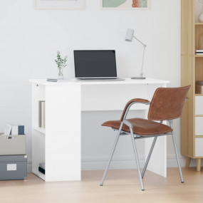 Desk White Engineered wood 39.4 x 21.7 x 29.5 in Desk