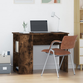 Desk Smoked oak Engineered wood 39.4x21.7x29.5 in Compu...