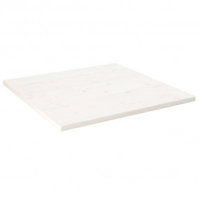 Table Top White Solid pine wood 31.5x31.5 in