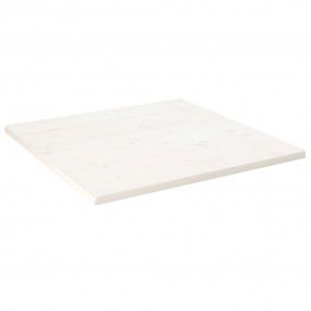 Table Top White Solid pine wood 35.4 in x 35.4 in