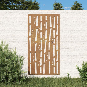 Garden Wall Decoration Rusty Corten steel 41.3 in x 21....