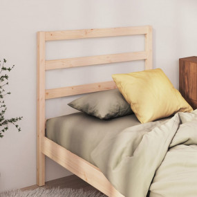 Bed Headboard Natural Pine Solid Pine Wood Twin Appeali...