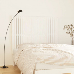 Wall Headboard White Solid pine wood Medium Classic/Tra...
