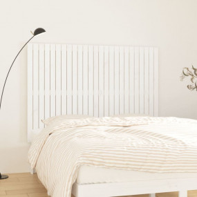 Wall Headboard White Solid pine wood Medium Classic/Tra...