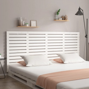 Wall Headboard White Solid pine wood Large Decorative I...