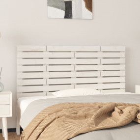 Wall Headboard White Solid pine wood Medium Classic/Tra...