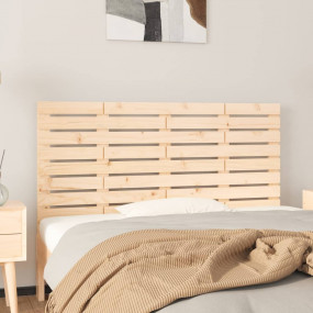 Wall Headboard Pine Solid pine wood (untreated)
