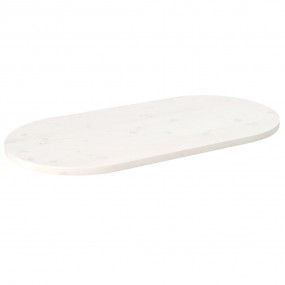 Table Top White Solid Pine Wood Medium Durable Table To...