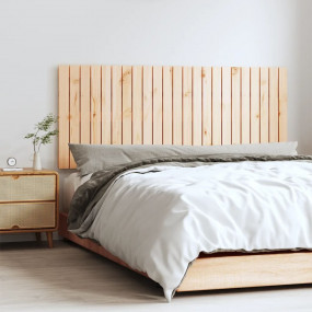 Wall Headboard Natural wood Solid pine wood (untreated)