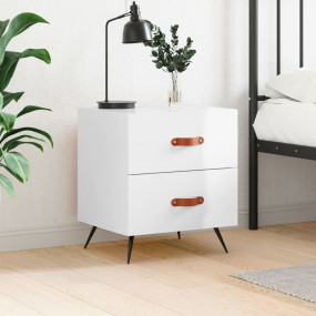 Bedside Cabinet High gloss white