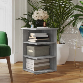 Side Cabinet Grey Sonoma Engineered Wood Small Side Cab...