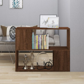 Book Cabinet Brown oak Engineered wood 31.5 in x 9.4 in...