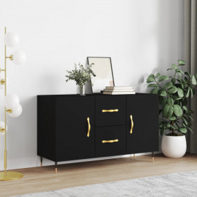 Sideboard Black Engineered wood, metal 39.4 x 14.2 x 23...